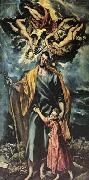 St Joseph and the Christ Child GRECO, El
